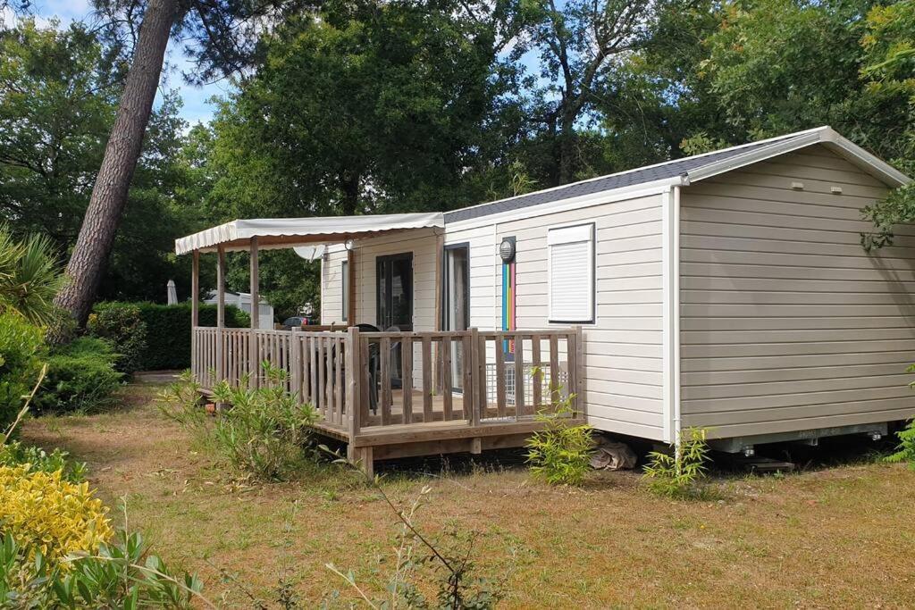 Mobil-Home 316 3 Chambres Domaine De La Forge 4 Etoiles Bassin Arcachon لا تاسْتْ دو بوك المظهر الخارجي الصورة